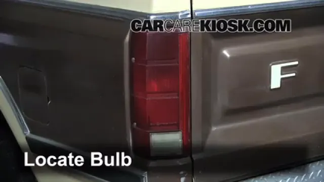 1984 Ford F-250 6.9L V8 Diesel Standard Cab Pickup Luces Luz de reversa (reemplazar foco)